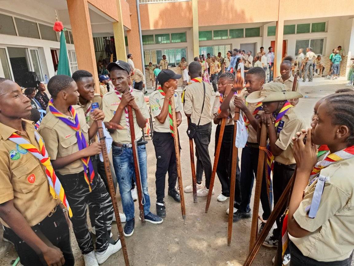 Des Chefs de Patrouilles scouts